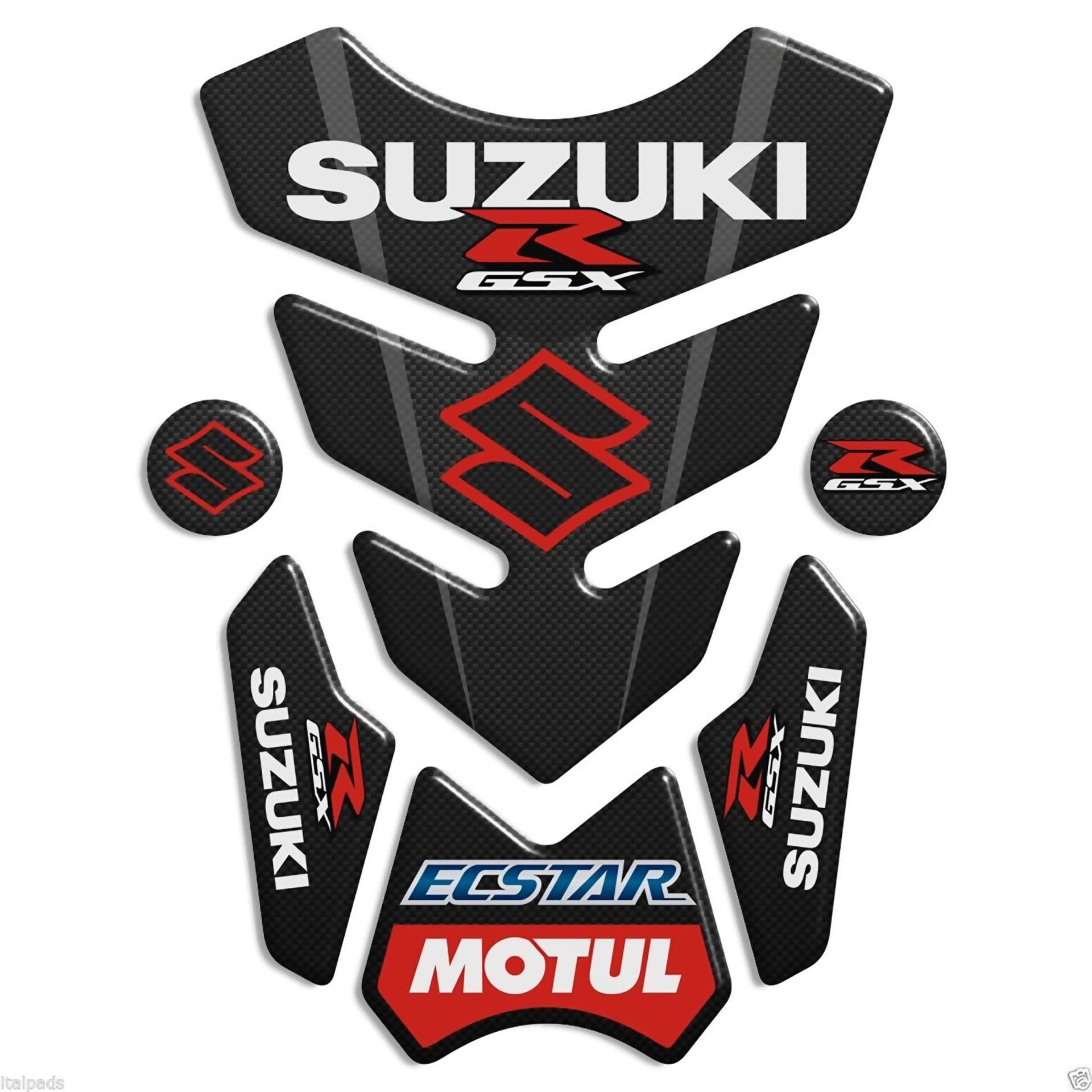 Tankdeckel mit 3D-Effekt, kompatibel mit Suzuki GSX-R von Tankpad