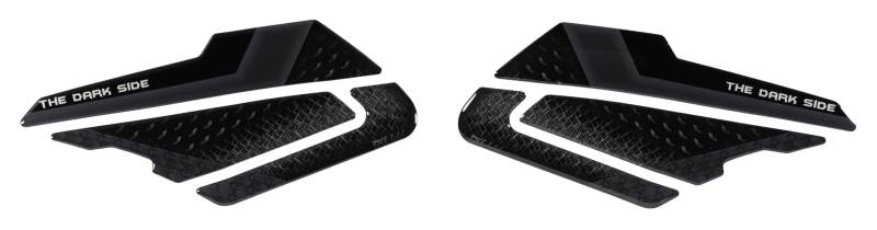 Tankpad Knee-Pad Sticker kompatibel mit Yamaha MT-125 Tech Black 2024 X800908VA von Tankpad