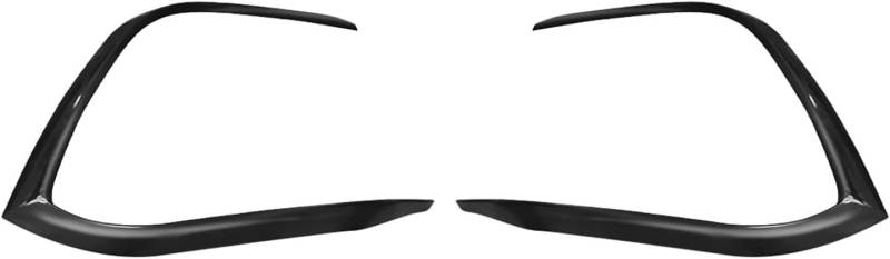 Auto Frontspoiler,Für Golf 8 MK8 2020 2021,Front Stoßstange Splitter Canard Diffusor Tuning Zubehör,A-Black von TaoZong