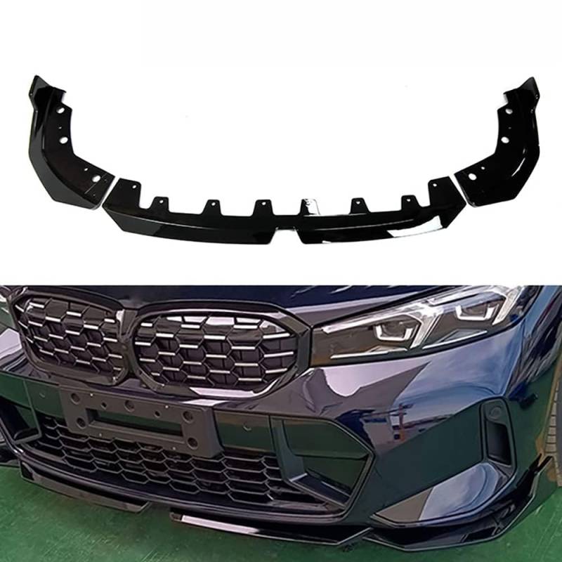 Auto Frontspoiler für BMW 3 Series G20 G28 Lci 2023+,Frontstoßstange Lippe Car Styling Karosserie-Anbauteile von TaoZong