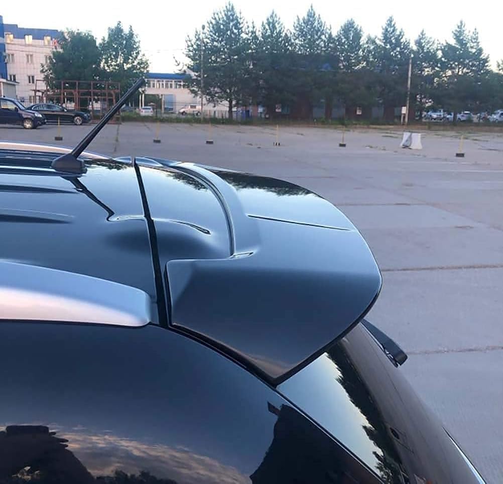 Auto Heckspoiler für Mitsubishi Outlander 2013-2019,Auto-Heckflügel Kofferraumspoiler Auto Dekoration Zubehör,A-Black von TaoZong