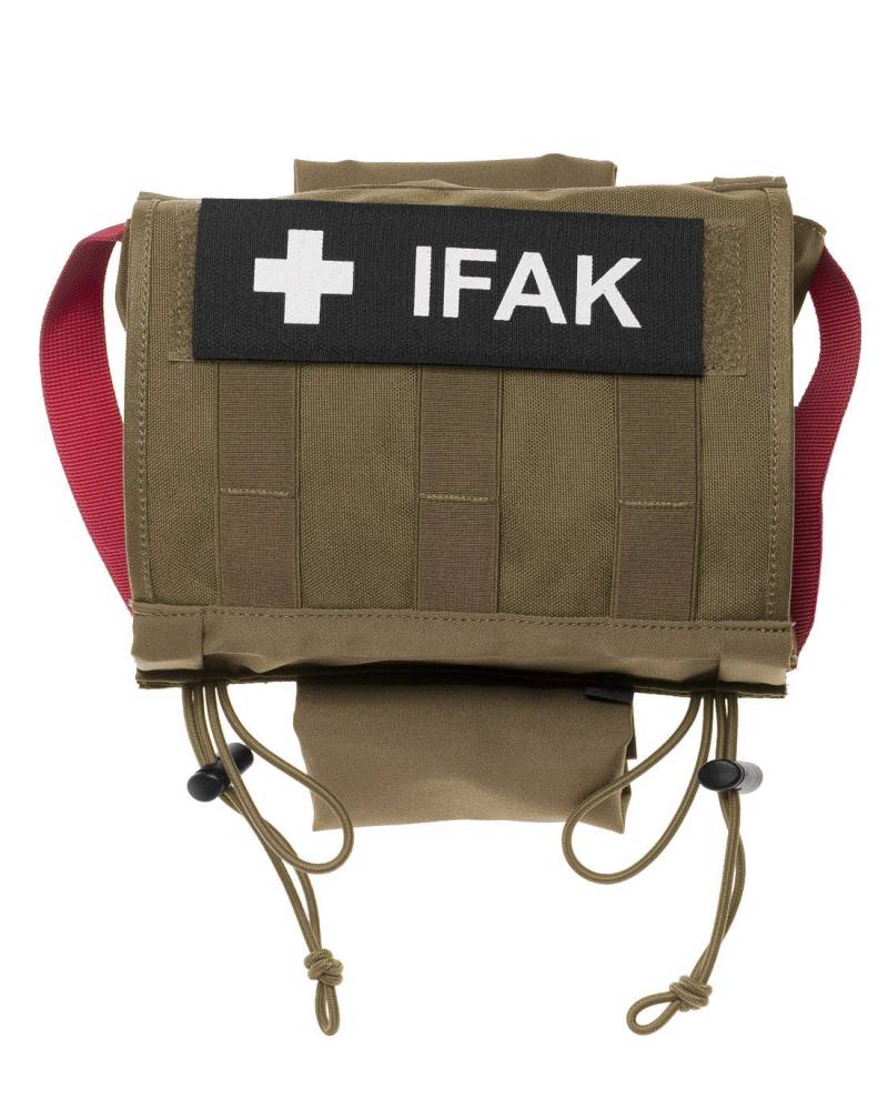 Tasmanian Tiger TT Head Rest IFAK Molle Erste Hilfe Kfz Auto Tasche für Kopfstützen leer, Coyote Brown von Tasmanian Tiger