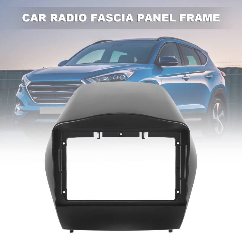 Tassety 9 2 DIN Autoradio Radioblende Dash Player DVD Adapter Rahmen Panel für IX35 2010-2015 von Tassety