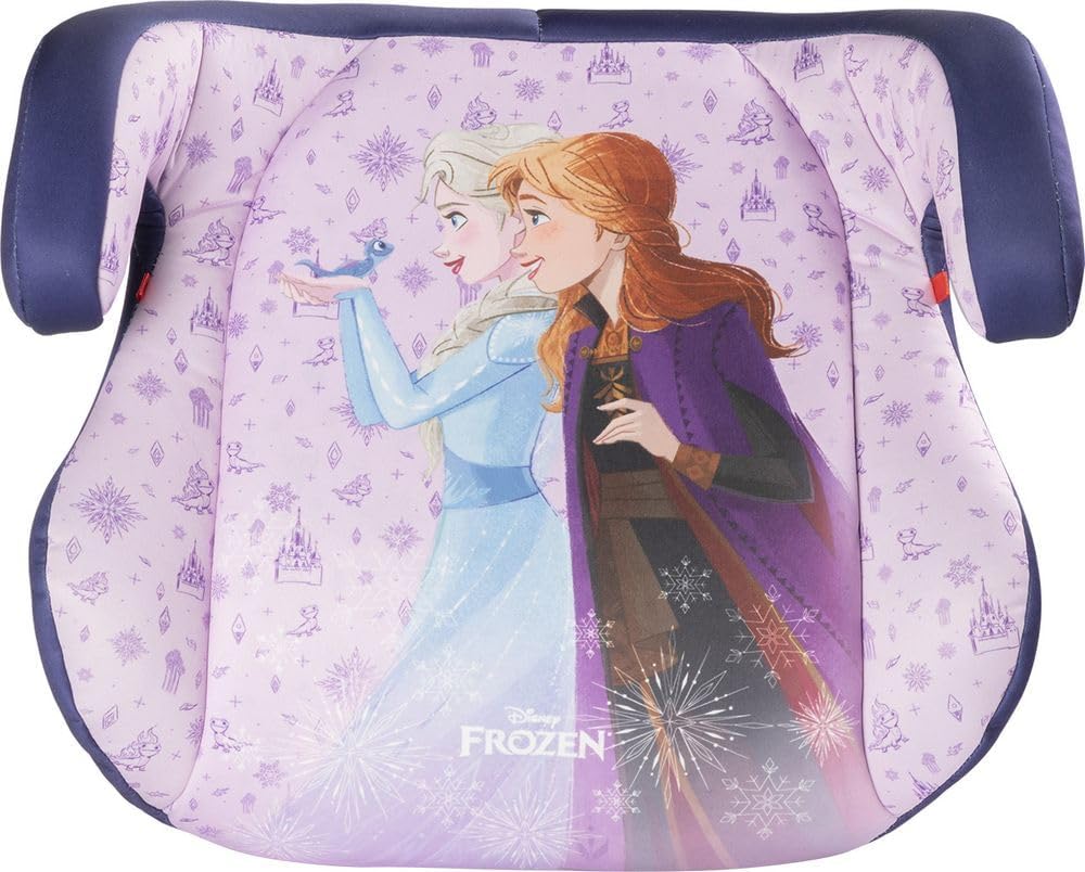 Disney Frozen ISOFIX Sitzerhöhung für Kinder von 125 bis 150 cm Elsa Anna blauer Sicherheitssitz von TataWay in viaggio si cresce