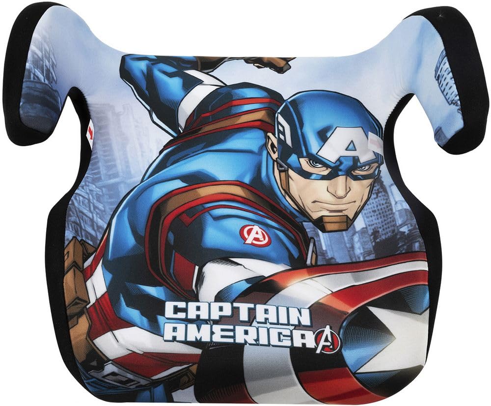 Marvel Captain America Kind-Sitzerhöhung Gruppe 3 (von 15 bis 36 kg) von TataWay in viaggio si cresce