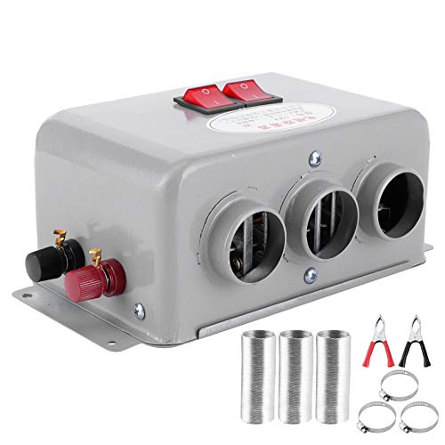 12 Volt Car Heater,Autoheizung Heizlüfter 12V 3 Löcher,600 W – 800 W,Für Den Winter,Schnelle Erwärmung Frostentfernung,Geräuscharm von Tbest