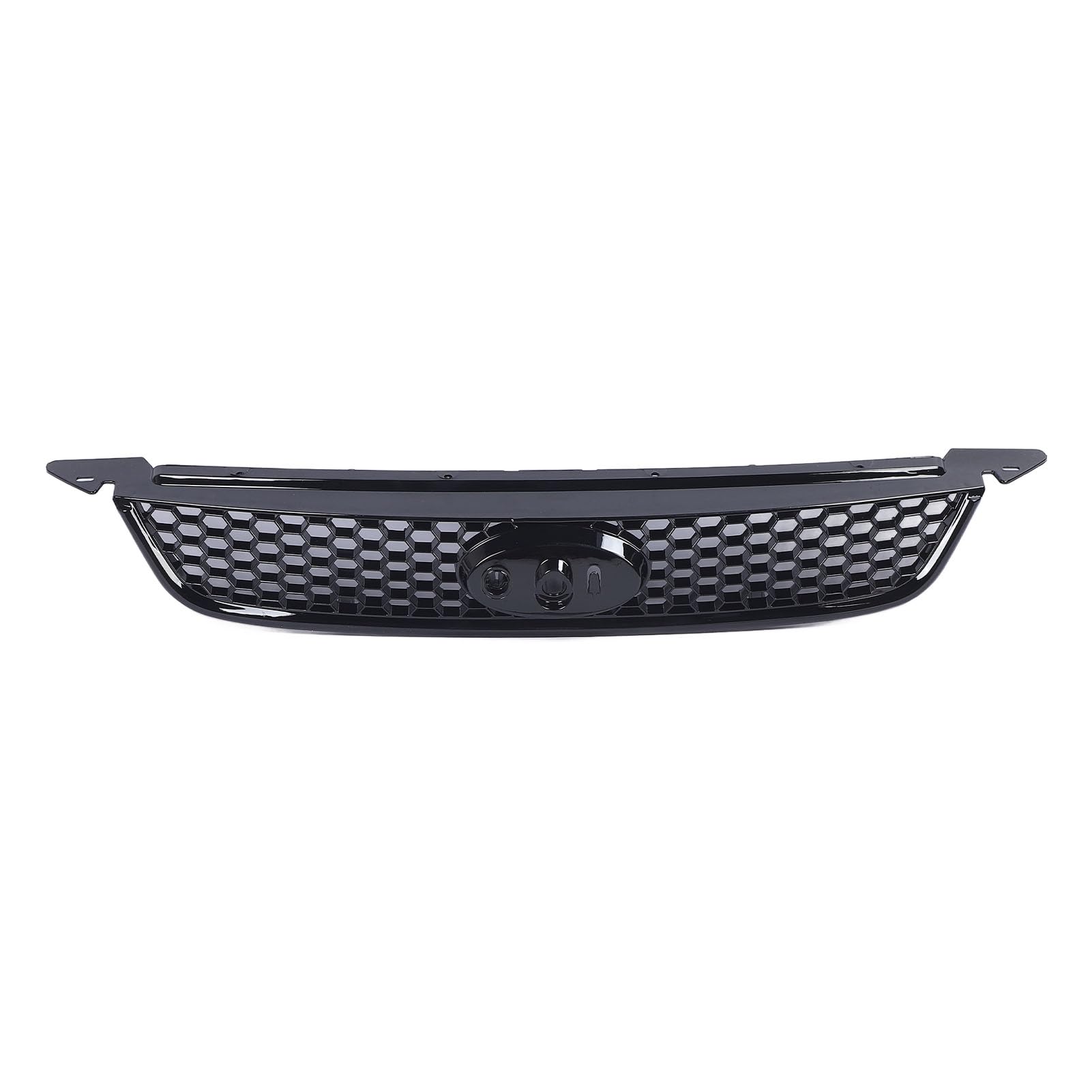 1676410 Front-Stoßfänger für Kühlergrill, schwarz, verbessert, Schwarz MK2 2008–12 von Tbest