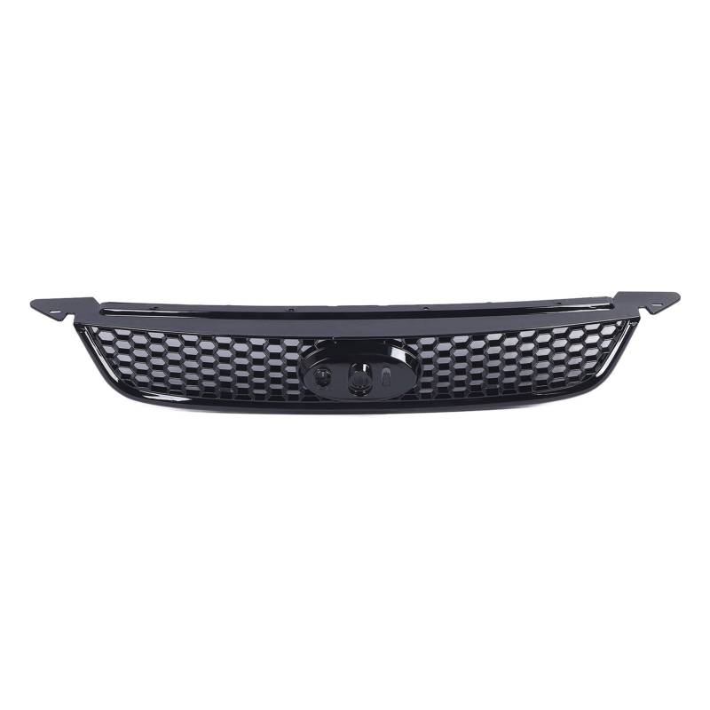 1676410 Front-Stoßfänger für Kühlergrill, schwarz, verbessert, Schwarz MK2 2008–12 von Tbest