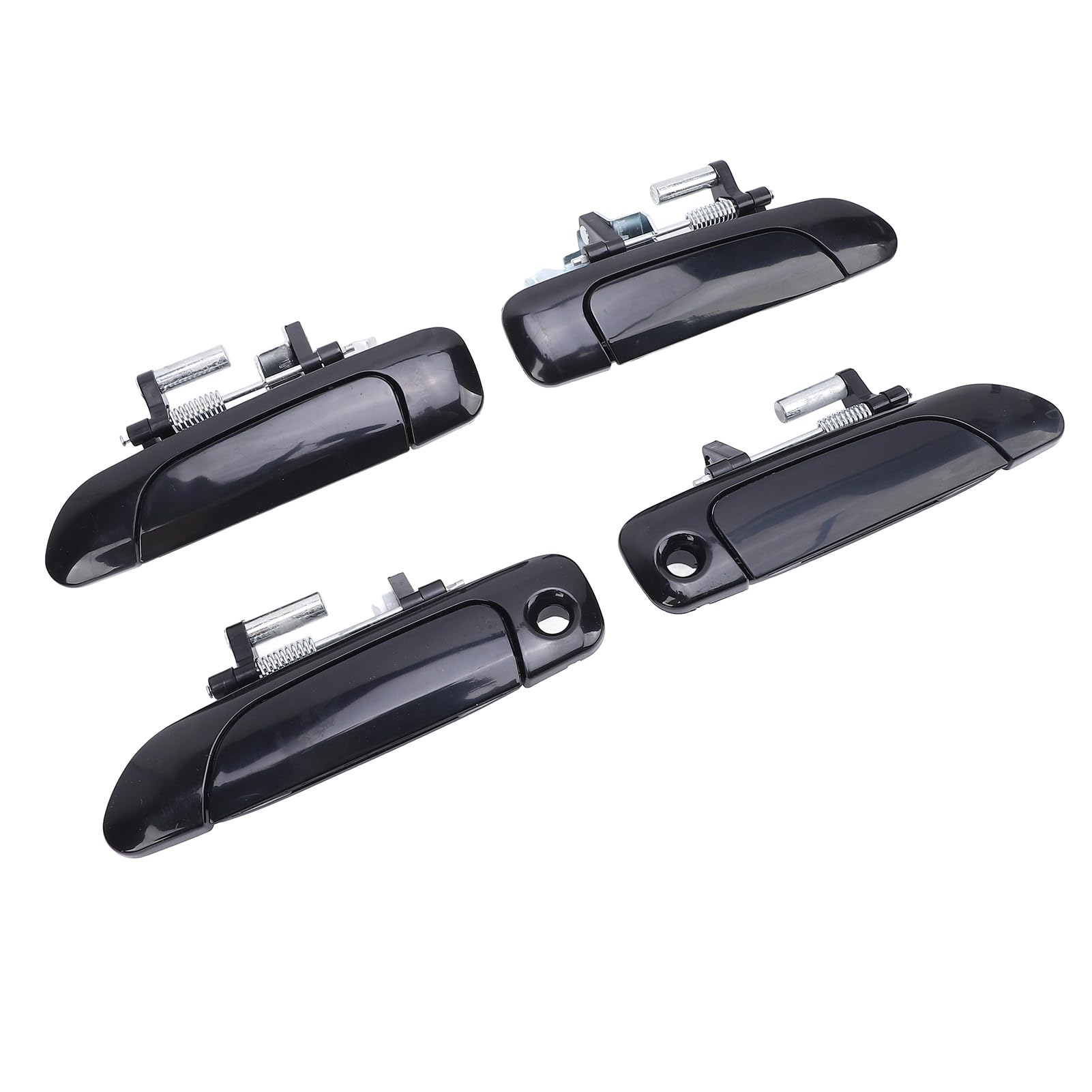 Außentürgriffe, Außentürgriffe 72140S5A013 Schwarz Stilvolles 4-teiliges Außengriff-Set Ergonomischer, Bequemer Griff für Limousine von Tbest