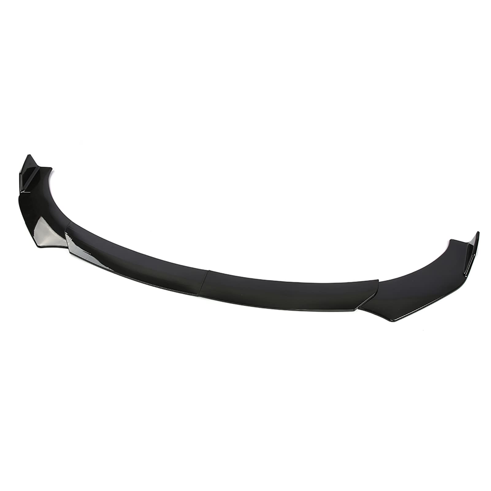 Auto-Frontstoßstangenlippe, 4 Stück, Lippen-Styling-Splitter, Karosserie-Schaufeln, Schutzspoiler-Kits, universelles Auto-modifiziertes Zubehör Auto-Frontstoßstangenlippe, 4 Stück, Lippen-Styling-Splitter, Karosserie-Schaufeln, Schutzspoiler-Kits, universelles Auto-modifiziertes Zubehör von Tbest