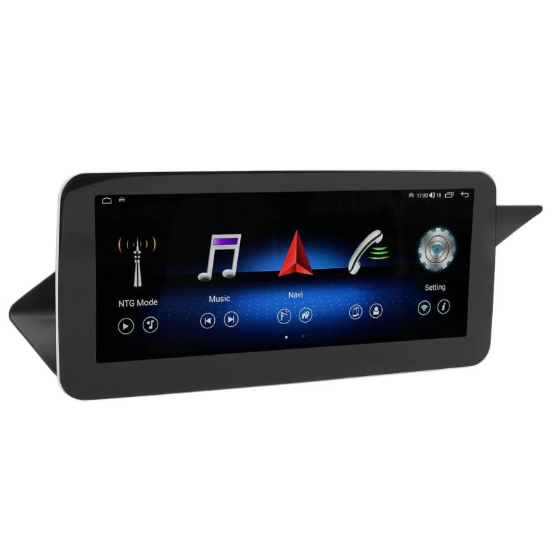 Auto-Stereo-Radio, Auto-MP5-Player für Android 12, 10,25 Zoll Touchscreen, GPS-Navigation, 4G-SIM-Ersatz für E-Klasse W212 NTG4.0-System (Rechtslenker) von Tbest