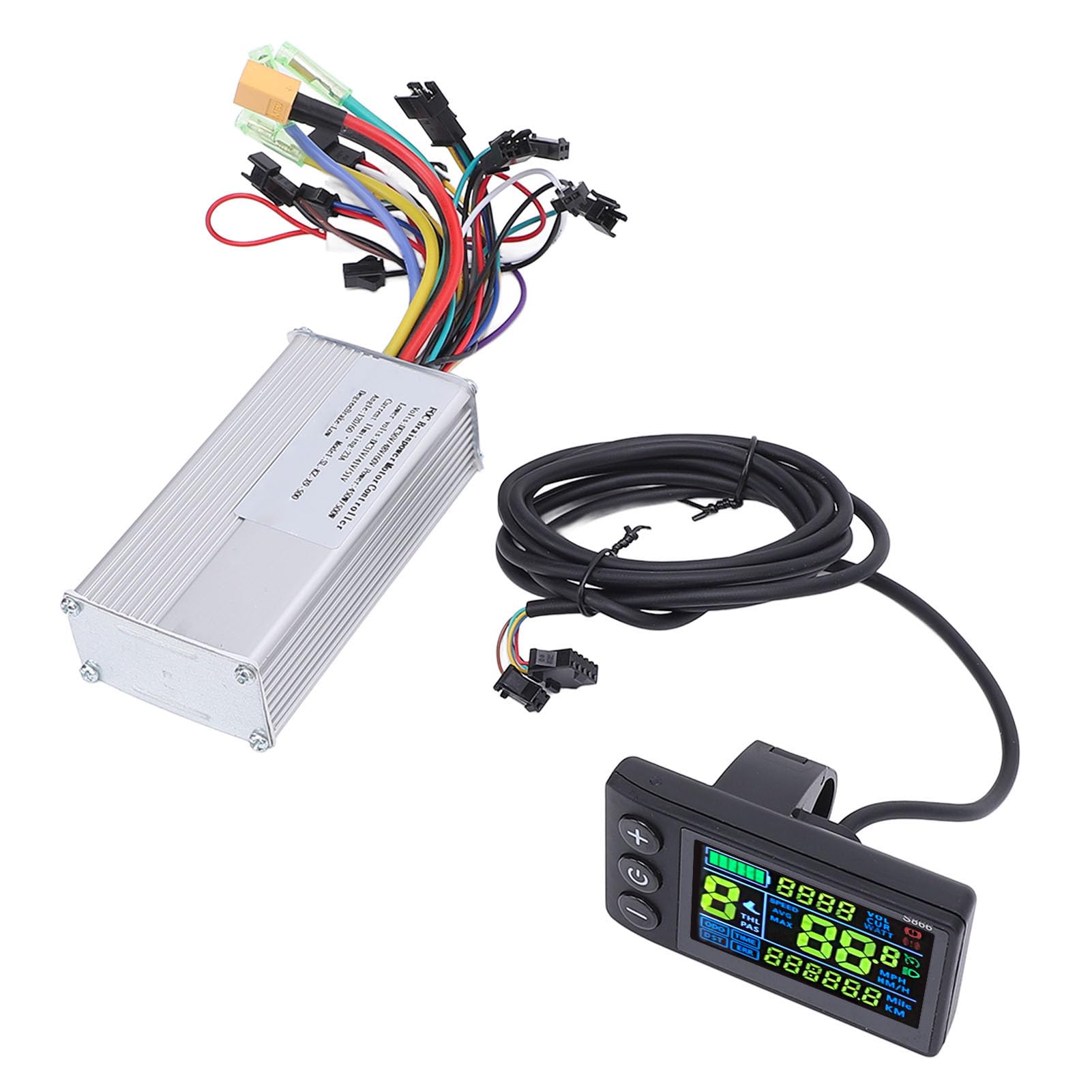 Bürstenloser Motor LCD-Display-Panel-Controller-Kit 450 W 500 W Sinuswellen-Geschwindigkeitsregler Elektroroller Aluminiumlegierung von Tbest