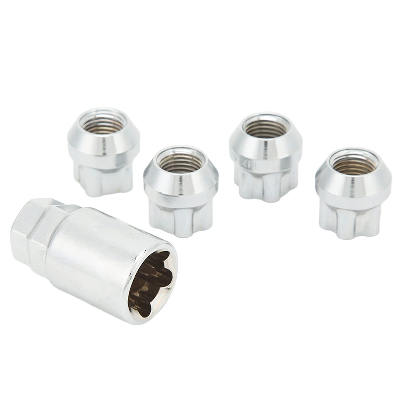 Cone Seat Wheel Lock Kit, Cone Seat Wheel Locks Edelstahl Wheel Locking Lug Nuts Kit Ersatz für 3 Y S X von Tbest