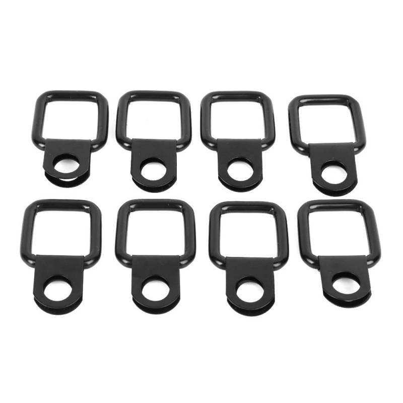 Pbdpl 4 Pack Hardtop Schnellentferner Befestigurauben,Zurre D- Zurrgurte Passend Für Jk Yj Tj J Sports/Sahara/Für Ruon X Unlimited 95‑17,Für Tj,D--Befestiguer,8 Stück D--,Schnellentfernungsbefestig,Z von Tbest