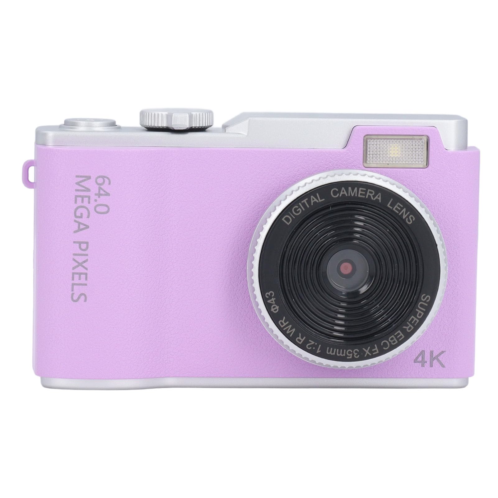 Digital Kamera 48MP 1080P 2,4 Zoll Bildschirm 16x Zoom Tragbare Kompakte Selfie Kamera Reise (PURPLE) von Tbest