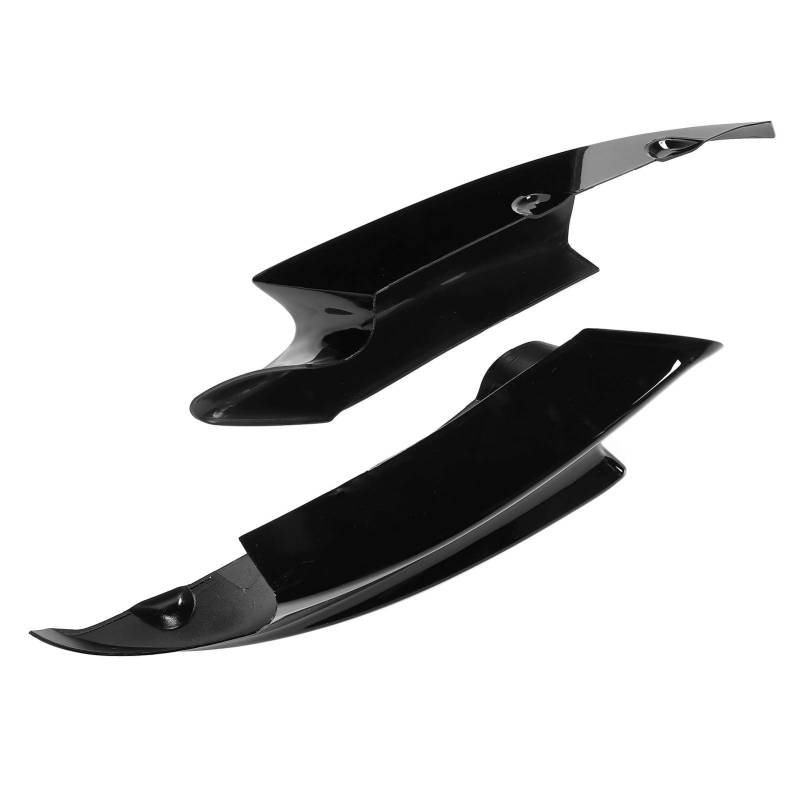 E90 Splitter, E92 M3, Frontstoßstange, Paar Frontstoßstangenspoiler Lip Deflector Splitter Passend für E90 E92 E93 M3 2007-2012Glänzend Schwarz (Glänzend schwarz) von Tbest