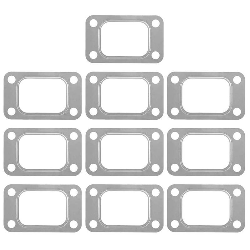 Et, T3 Turbo Dichtung, T3 Turbo Dichtungen, Metall T3 Dichtung, T3 Turbo Dichtung 10 Stück T3 T34 T35 T38 Gt35 Gt35R Turbo Einlasskrümmer Flansch Edelstahldichtung von Tbest