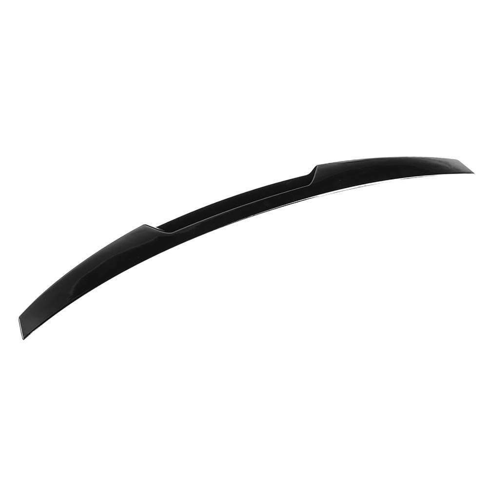 F30 Heckspoiler,Spoiler F30,F30 Lippen Stamm,Kfz-Spoiler Und Flügel,Für M4 Style Hochglanz Schwarz High-Kick-Kofferraum-Deckel-Spoiler Fit Für 3Er F30/M3 F80 2013-2019 von Tbest