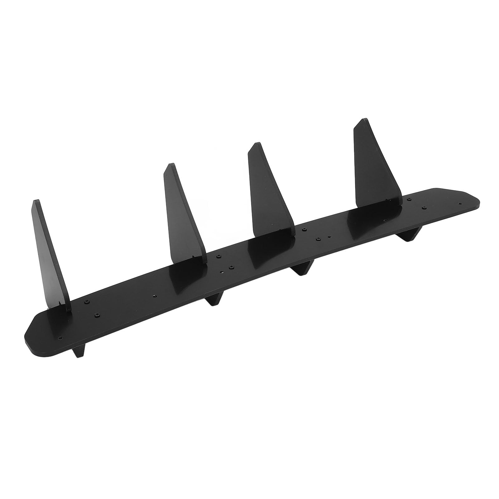 Heckstoßstangen-Lippendiffusor, Glänzend Schwarz, Aerodynamischer Spoiler für MK6 Standard 2009–2012 von Tbest