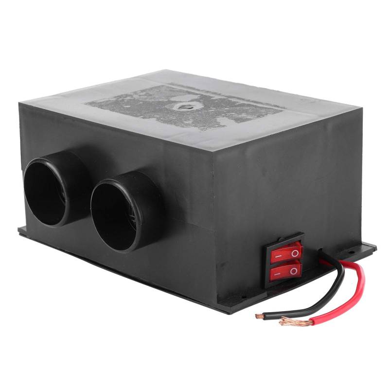 traktor heizung,Heizung Traktor,Heizung 12 Volt,12V Heizung,Autoentfroster,12V 600W Autoheizung 2-Loch Tragbar Winter Schnellheizung Wärmer Frost Entfernen Von Geräuschlosem Universal Auto Interieur Z von Tbest