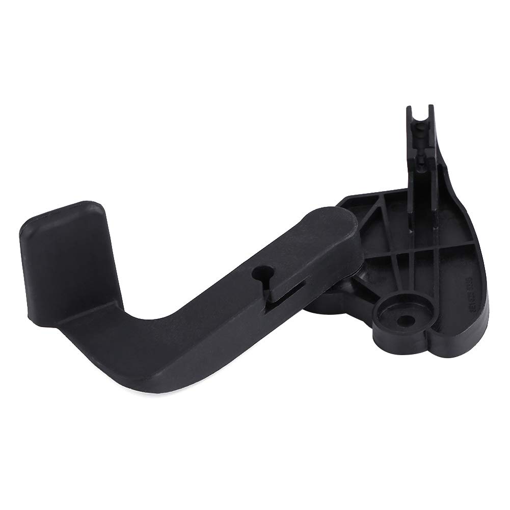 Hood Latch Release Griff Black ABS Kunststoff Direkter Ersatz Einfacher Installieren Sie B6 B7 S4 RS4 2001-2008 von Tbest