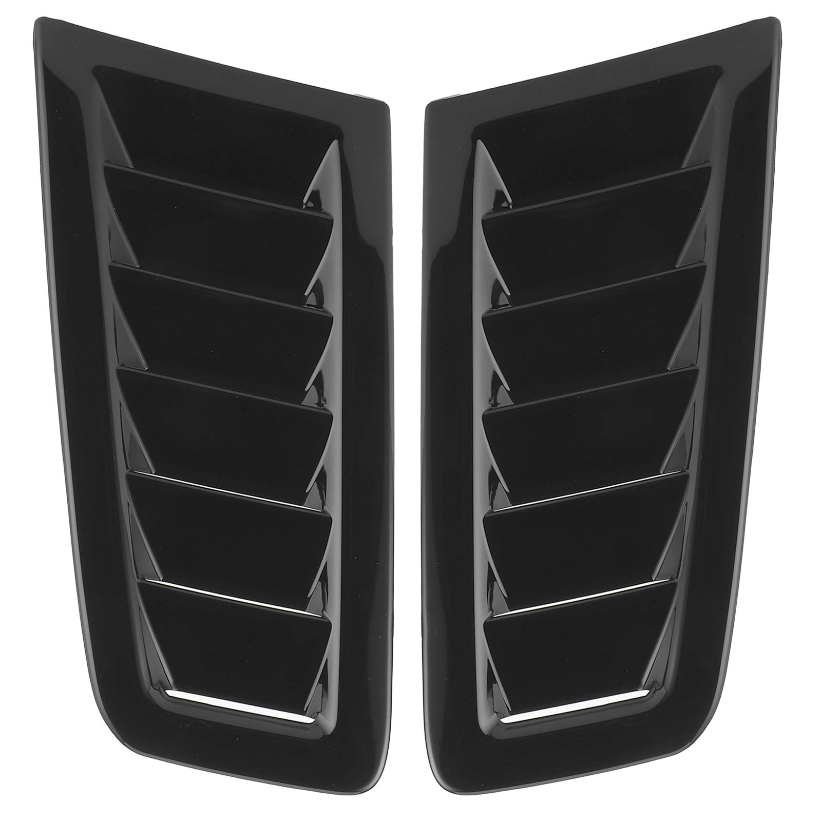 Lufthutze,2Pcs Universal Lufteinlass Schaufel,Motorhauben,Lufteinlass Motorhaube,Motorhauben Lüftungsschlitze,Belüftung Ot Amazo 2 Stück Universal Motorhaube Lüftungsschlitze Motorhaube Auto Außenteil von Tbest