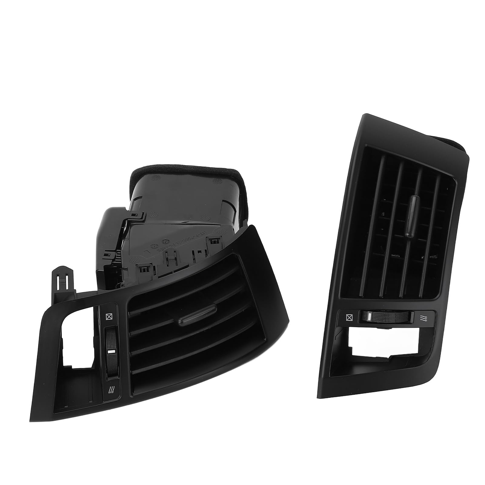 Mittelkonsolen-Entlüftungsgitter Verbessert die Luftzirkulation. Stilvolles Interieur für Land Cruiser LC200 2008–2015 (BLACK) von Tbest