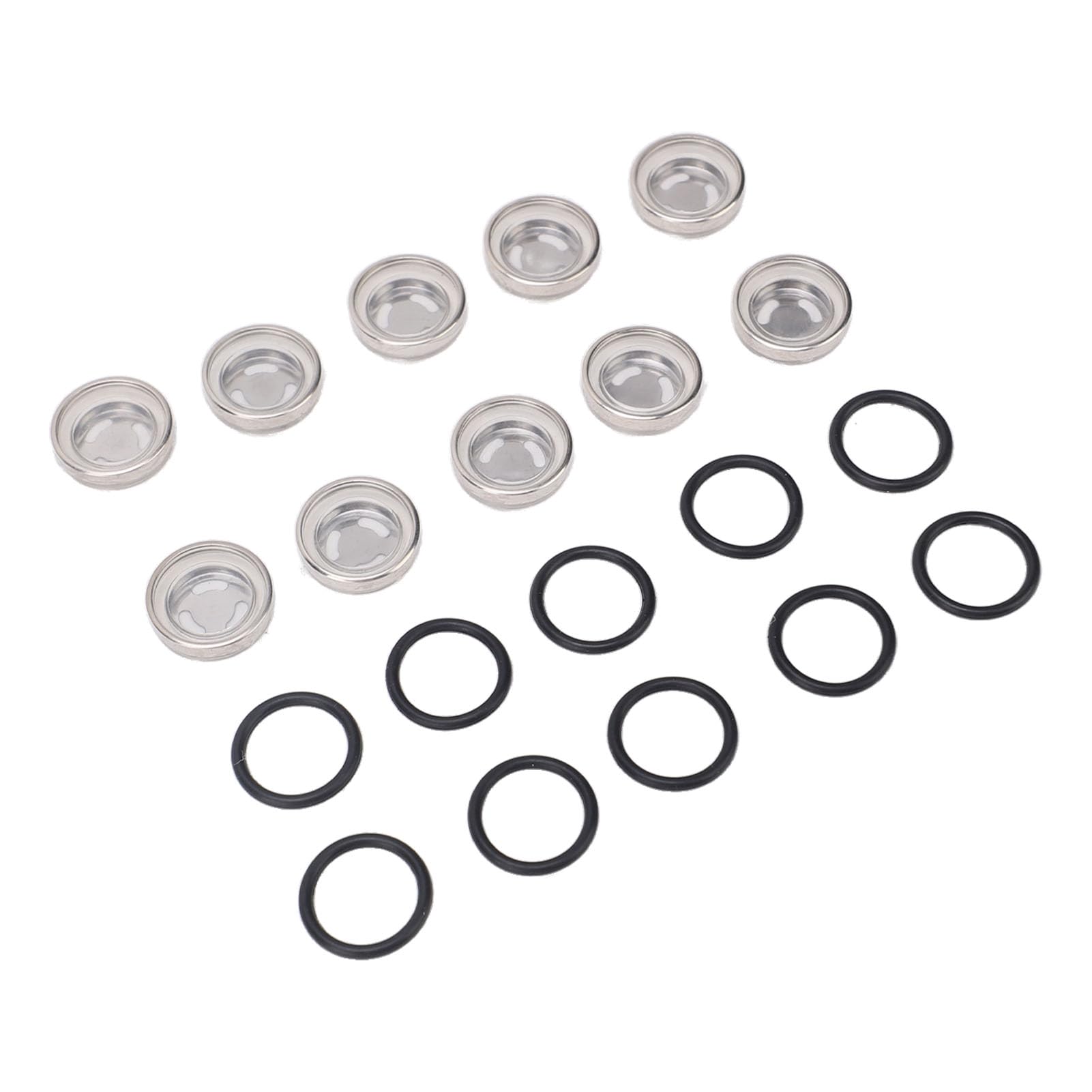 Motorradbremse Master -Zylinder -Sehglas 10pcs O Ringharzlinse Universal Ersatz -ATV -Kit (18 mm) von Tbest