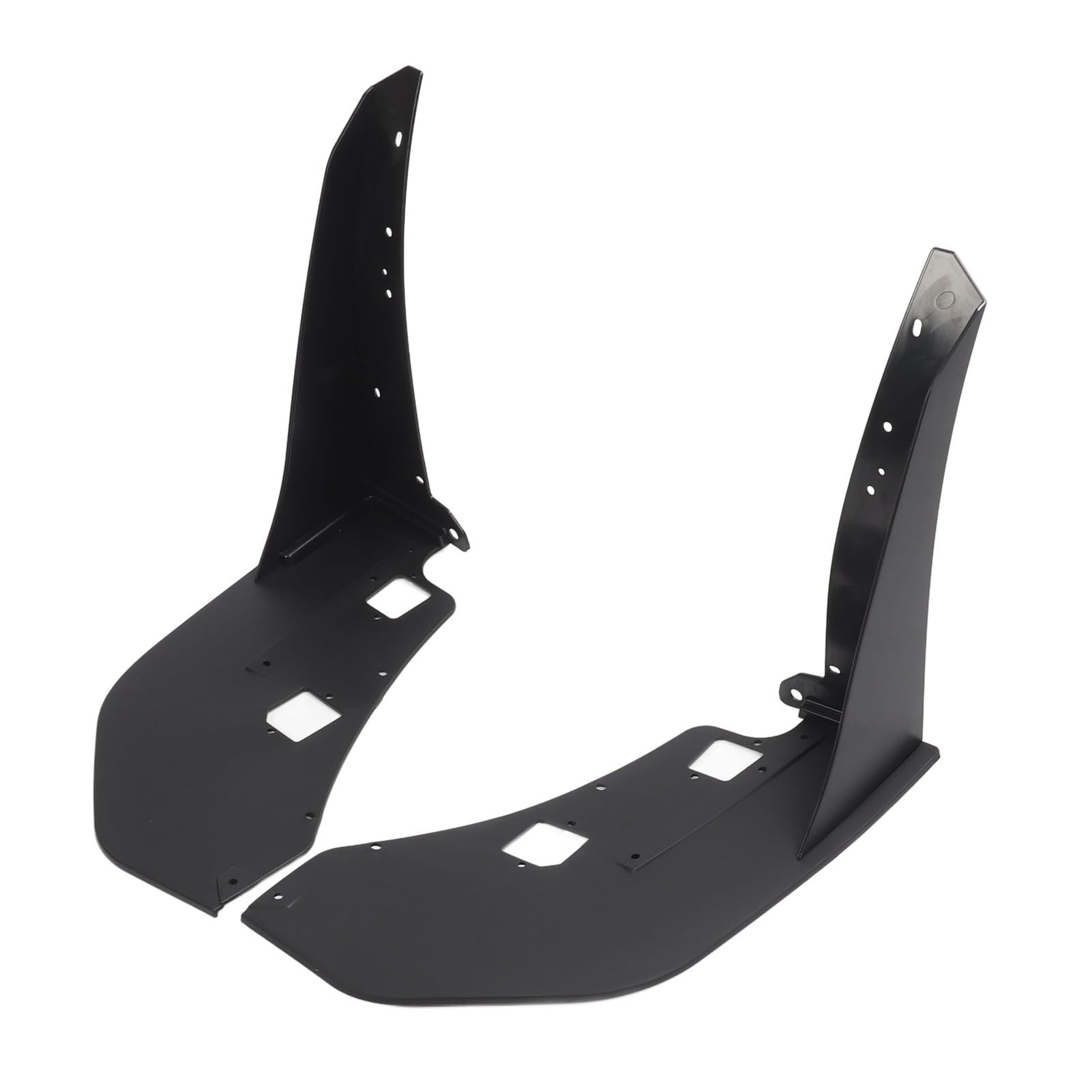 Paar Schwarze Frontstoßstangen-Eckspoiler für Mustang GT500 2014–2021. Schutz und Stil-Upgrade von Tbest