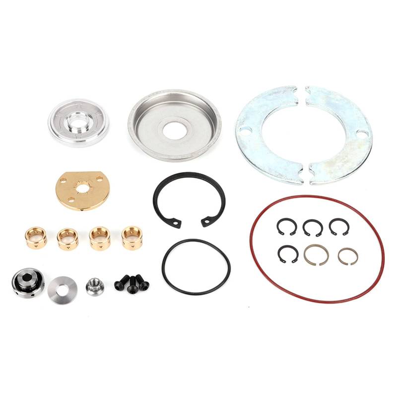 T25 Turbo Rebuild Kit,T2 Turbo Rebuild Kit,T25 Turbo Rebuild Kit Turbolader Dichtung Reparatur Rebuild Kit Passend für Garrett T2 Tb02 T25 T28 Tb25 Tb28 von Tbest