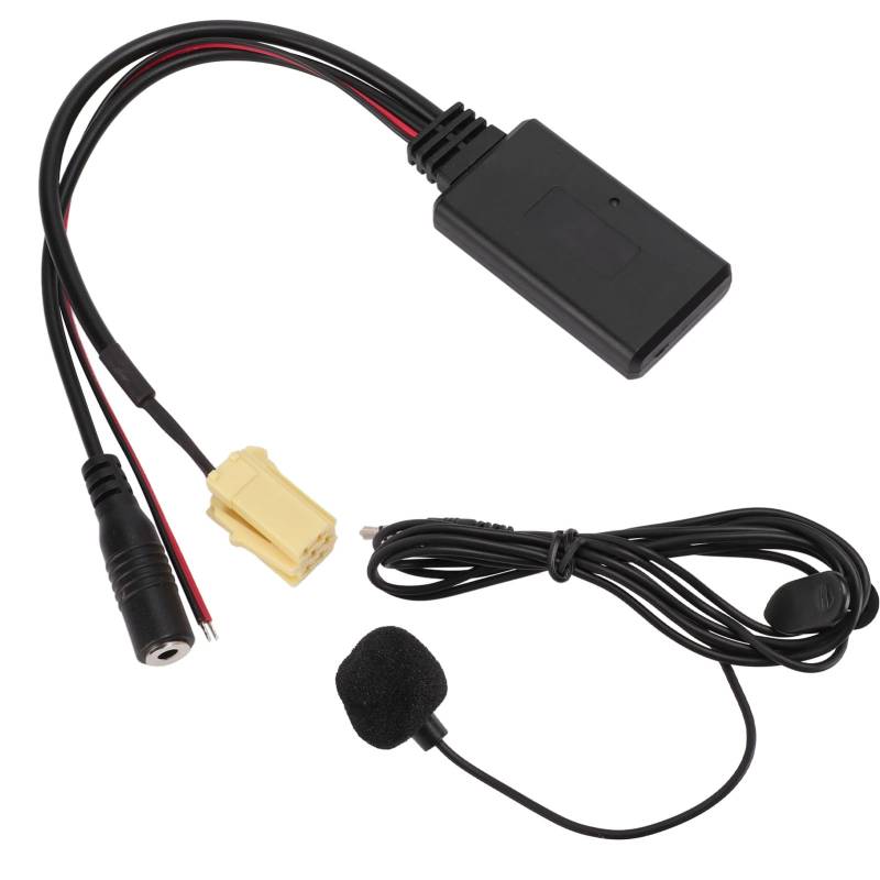 Tbest Auto Bluetooth Kit Auto Aux Bluetooth 5.0 O Kabel Mikrofon Freisprechadapter Ersatz für 159 2005+ von Tbest