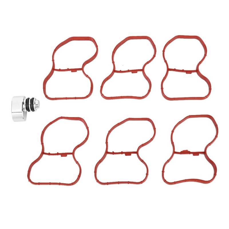 n57 drallklappen stopfen,Wirbelklappenstopfen Drallklappen Plug Delete Kit Autozubehör,Tbest N57 Drallklappen Blindstopfen,Auto Swirl Flaps Drosselklappen-Reparatursatz,Swirl Flap Flaps Plug Delete Ki von Tbest