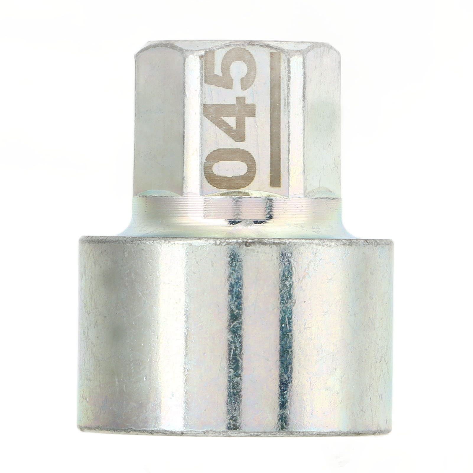 Tbest Feenschloss Adapter, Radsicherungs-Ruttern-Entfernungswerkzeug,Radsicherulüssel Anti-Diebstahl-Lugnut-Stecknuss-Ersatz Für 1 3 5 6 7Series X1 X2 X3 X4 X5 X6 Z4(045) von Tbest