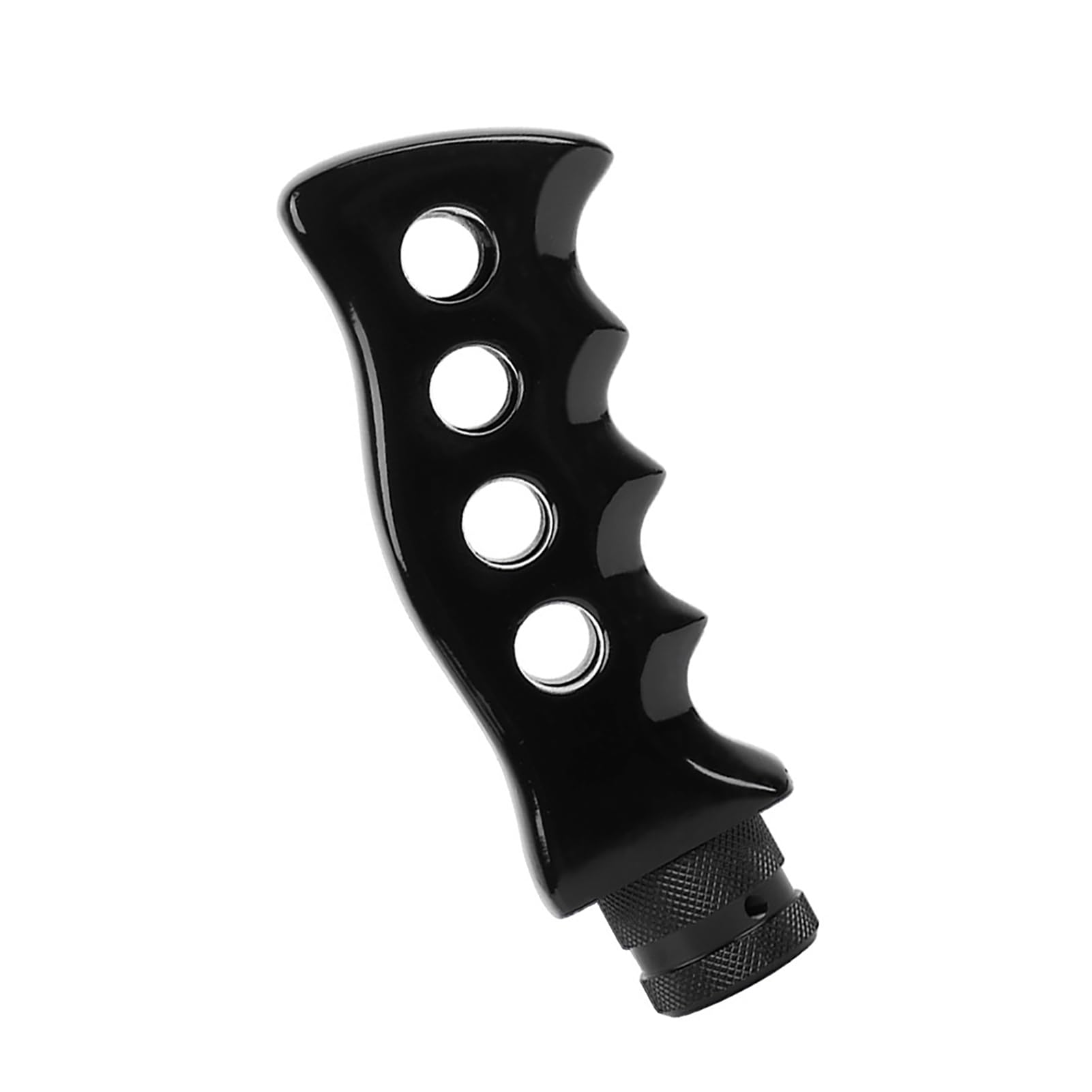 Tbest Gearschichtknopf, Universal Racing Gear -Schaltknauf für Manuelles Fahrzeug für Autoenthusiasten Geeignet (Black) von Tbest