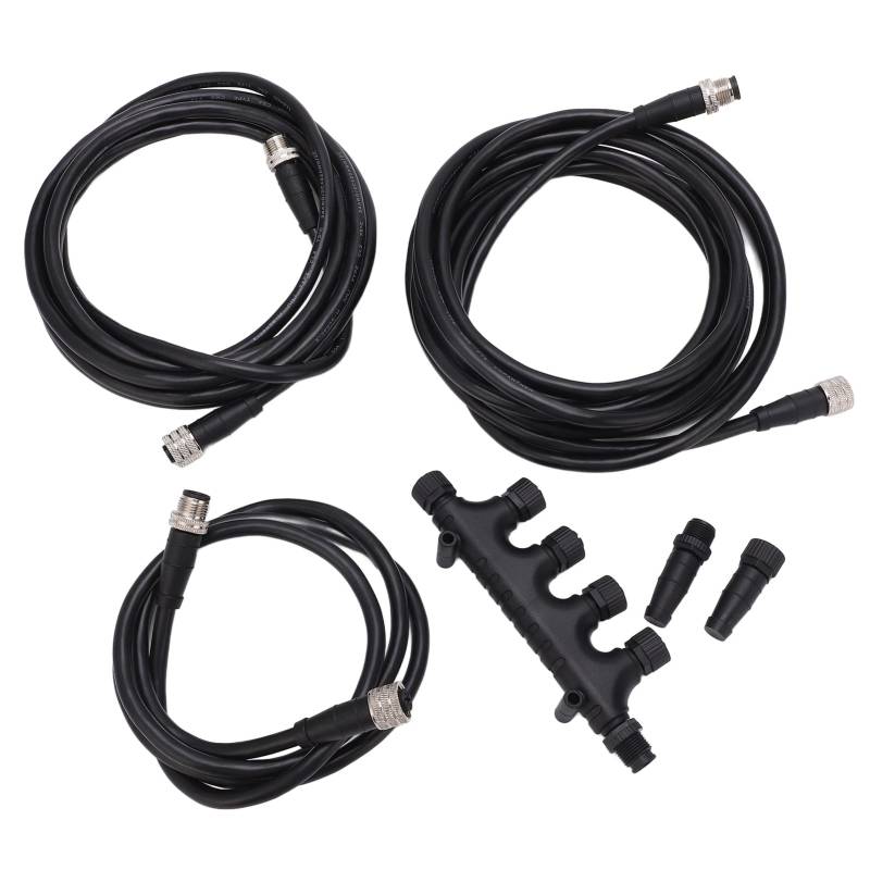 Tbest Ship Yacht Parts Marine Nmea 2000 Starter Kit Kabelstecker Terminierungskombination ABS Rostfrei Universal nmea 2000 starter kit von Tbest