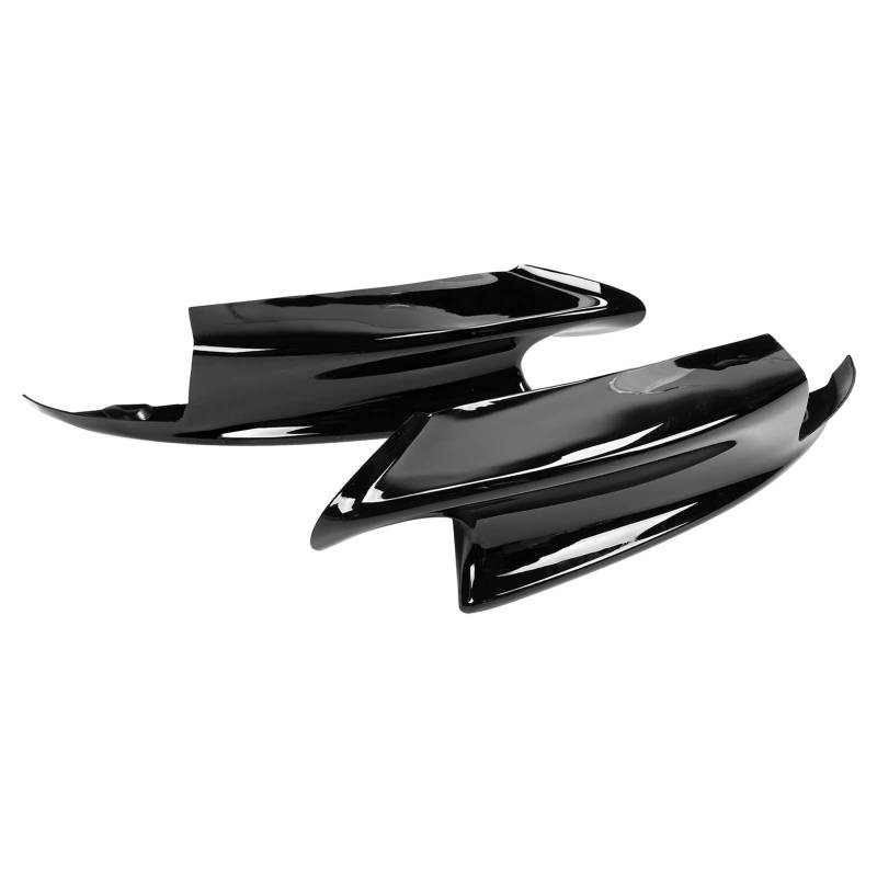 Ter, E92 M3, E92 M3 Carbon Splitter, E92 M3 Carbon Splitter Paar Frontschürze Spoiler Lip Deflector Splitter Passend für E90 E92 E93 M3 2007-2012Glänzend Schwarz (Glänzend schwarz) von Tbest