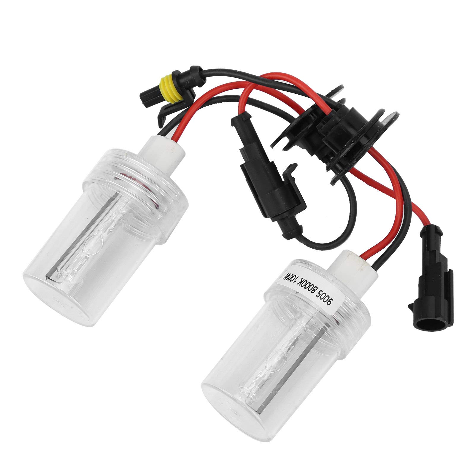 Xenon-Scheinwerferlampen, 8000 K, Paar 9005, HID, für Autoscheinwerfer, 100 W, 8000 K, 6800 lm, Zubehör für Autoscheinwerfer von Tbest