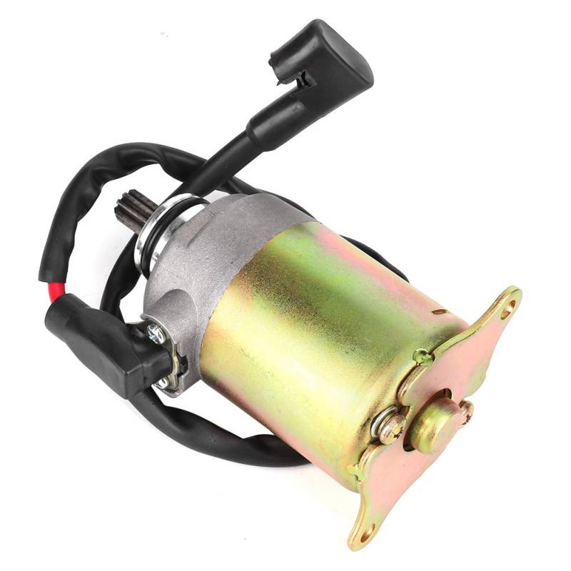 anlasser 125cc, Motorrad Elektrostarter Anlasser, Motorrad Elektrostarter Elektrischer Anlasser Assy Ersatzteile für GY6 125ccm 150ccm Scooter Motor Zubehör von Tbest