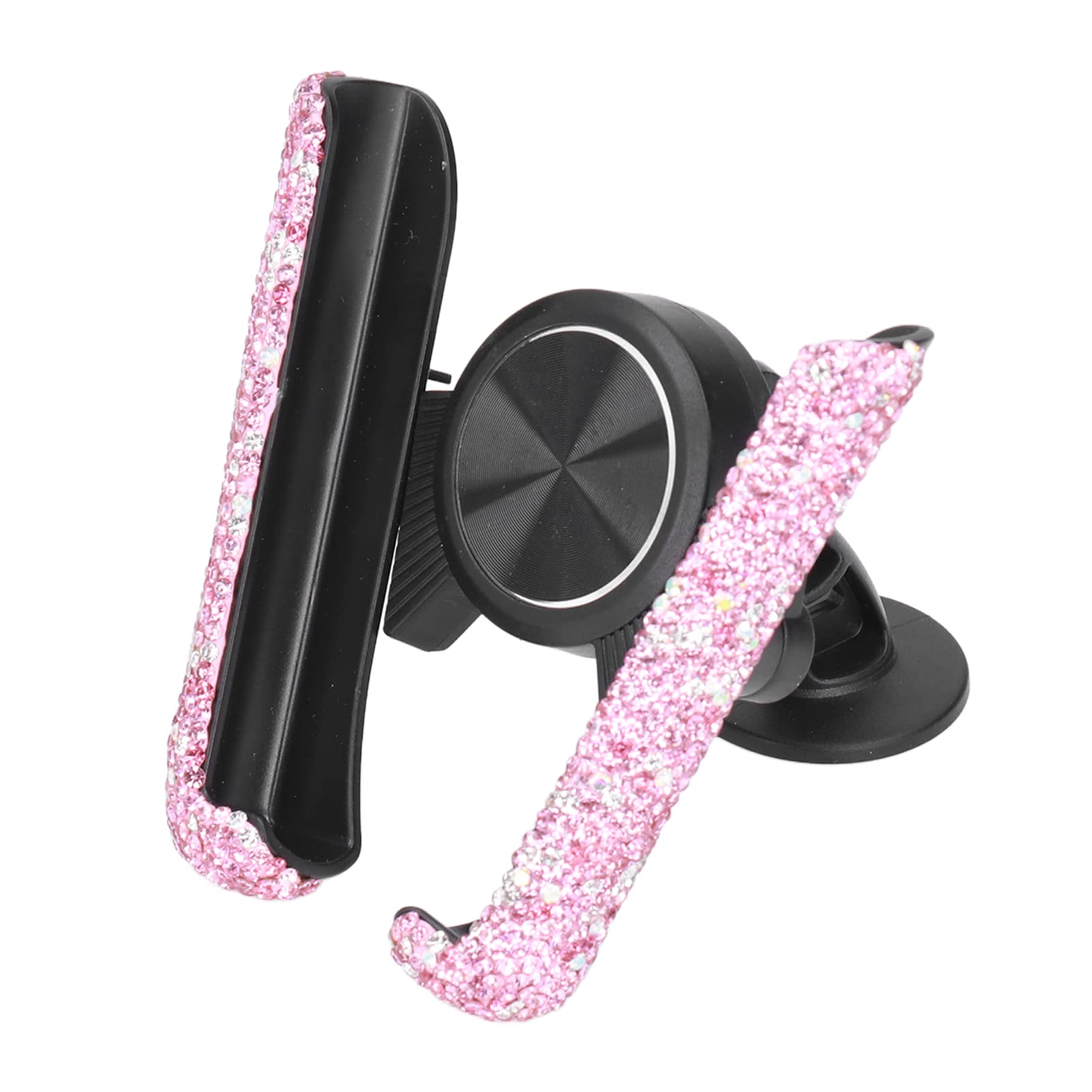 bling phone holder for car,Autozubehör für Frauen,Sonstiges Zubehör,Bling Autotelefonhalter,Kfz-Handyhalterung,Verstellbare Auto-Handyhalterung,Universell für Frauen,Mädchen,Weiß (Rosa) von Tbest