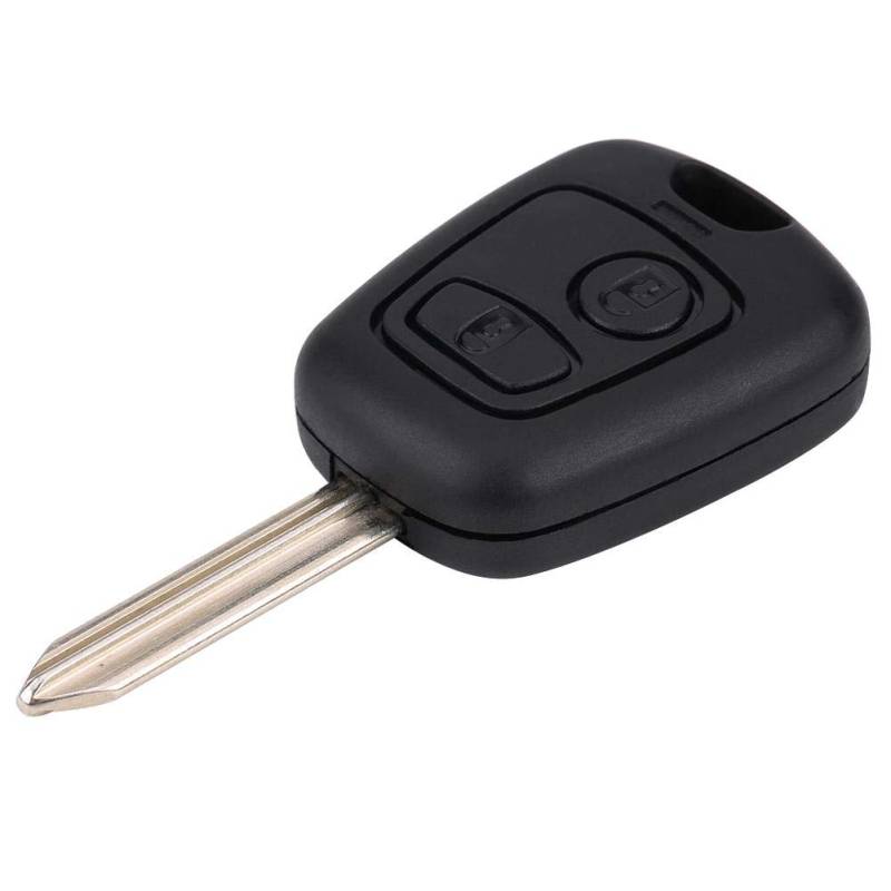 berlingo Fernbedienung,Schlüssel Berlingo,Autoschlüssel Shell Fall Fob Keyless Key Fob Fernbedienung 2 Tasten Autoschlüssel Fob 433 MHz Id46 Für Saxo Picasso Xsara Berlingo AUT von Tbest