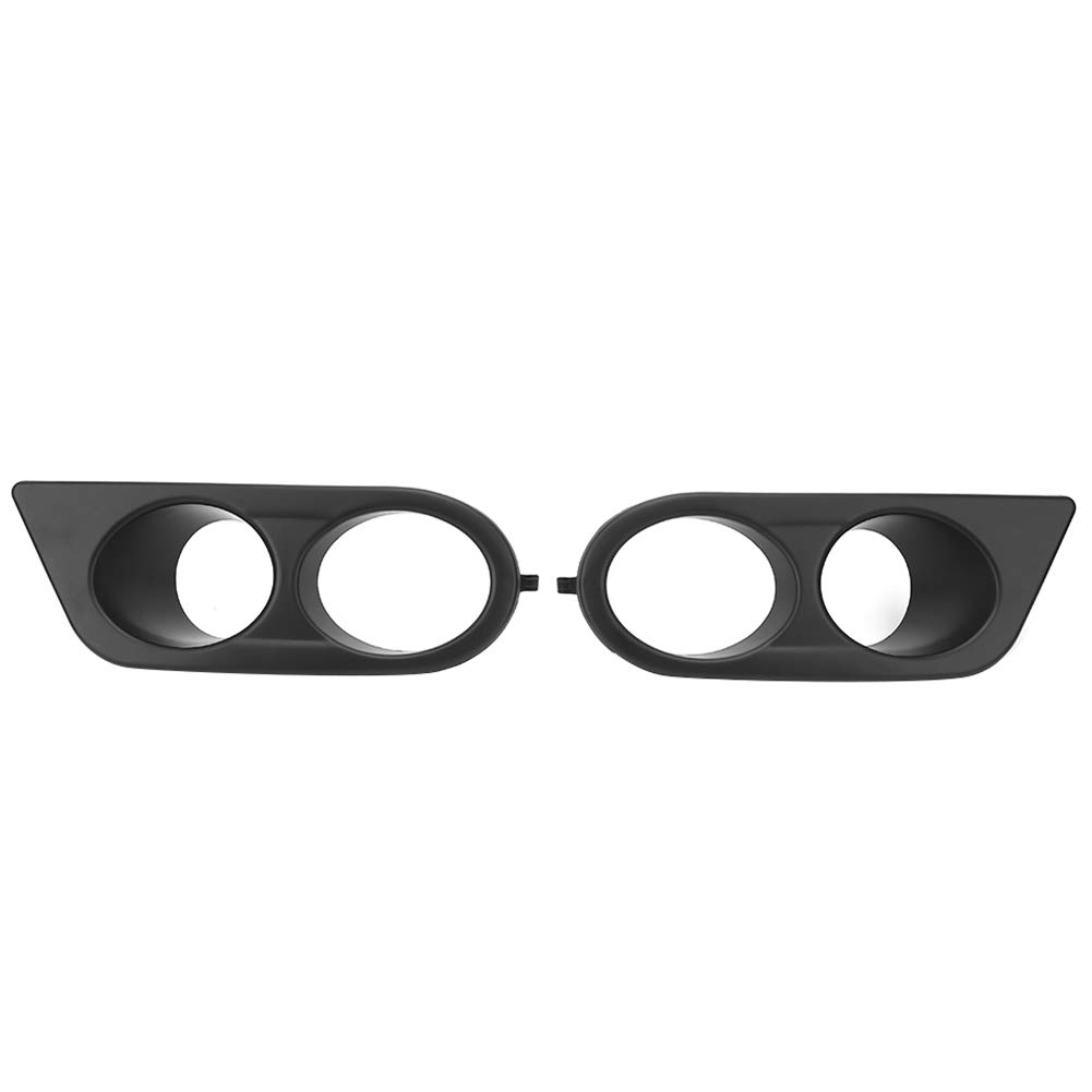 e46 m3 fog light covers,e46 stoßstange vorne,Nebelscheinwerfer mit Blendenabdeckung,Paar Nebelscheinwerferabdeckungen für die vordere Stoßstange Verkleidung 51112695256 Ersatz für E46 M3 2001-2006 von Tbest