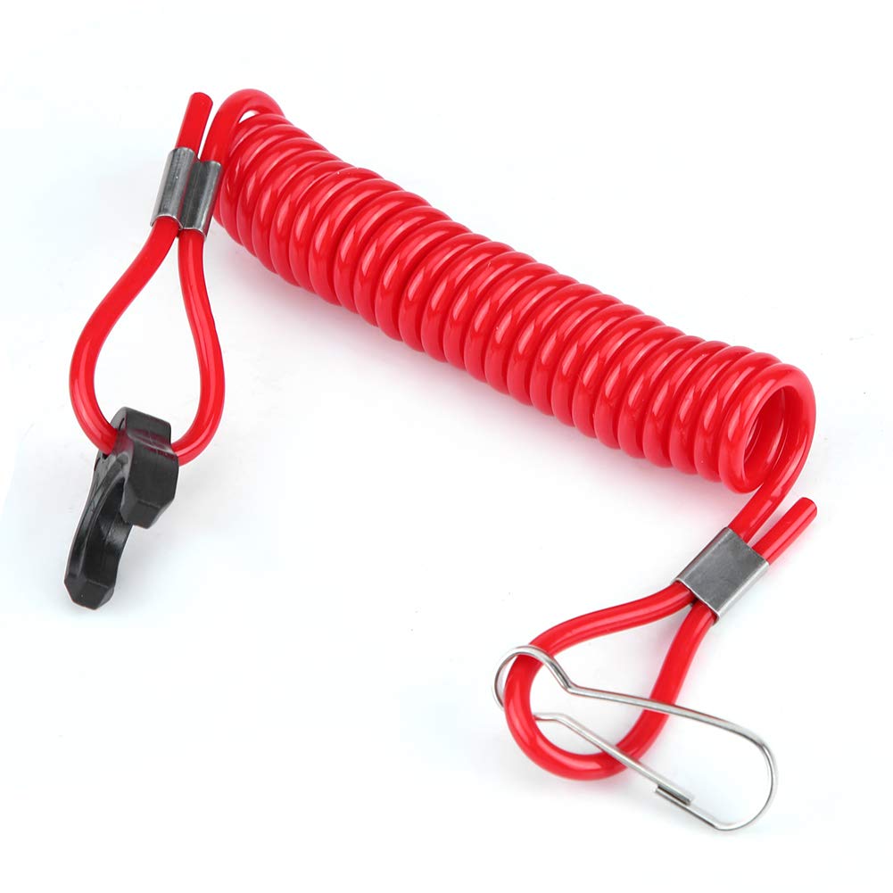 not stop tohatsu,Not Stop Tohatsu,Tohatsu Kill Cord,Kill Cord,Windsc Halter,Außenbordmotor-Zündung Notfall-Kill-Stop-Schalter Sicherheits-Tether-Lanyard Für Tohatsu von Tbest