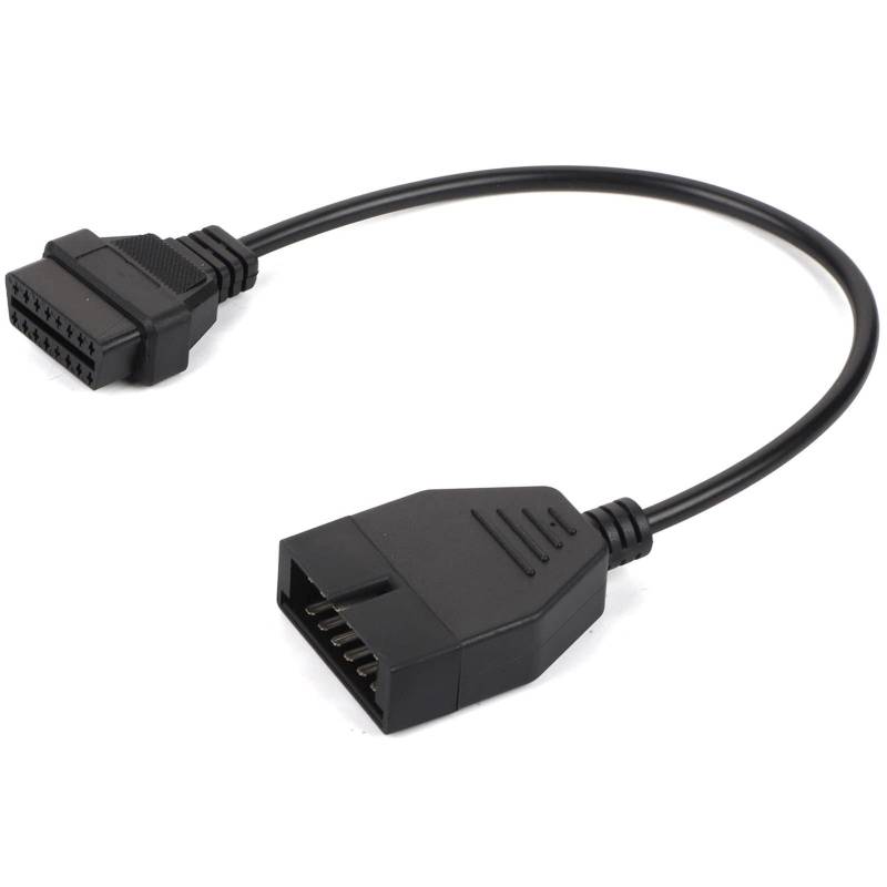 obd1 auf obd2 Adapter,GM 12-poliges zu 16-poliges Kabel, GM OBD1 12-poliges zu OBD2 16-poliges Diagnosekabel-Anschlussadapterkabel-Diagnosewerkzeug von Tbest