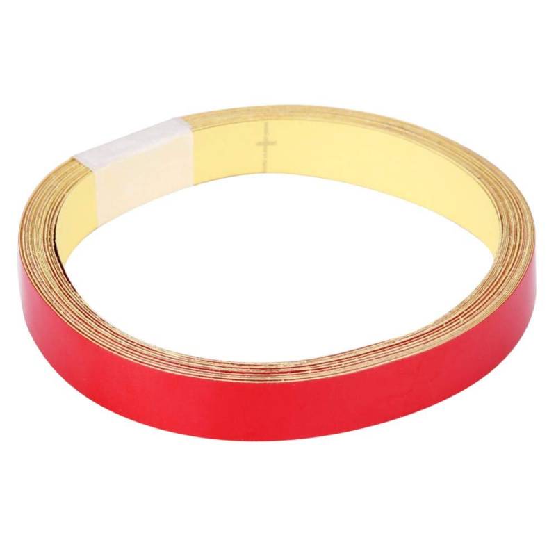 reflektierendes klebeband rot,Sicherheit Reflektierendes Band Klebeband Rolle Streifen 1 cm * 5 m Reflektierendes Warnband Dekoration Aufkleber Sicherheit Warnstreifen Aufkleber für Auto Motorrad Fahr von Tbest