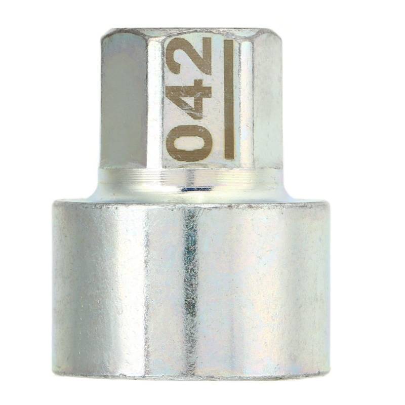 x1 Locking Wheel nut Key,Radsicherungs-Radmuttern-Entfernungswerkzeug,Radsicherungsschl¨¹ssel Anti-Diebstahl-Lugnut-Stecknuss-Ersatz 1 3 5 6 7Series X1 X2 X3 X4 X5 X6 Z4(042) von Tbest