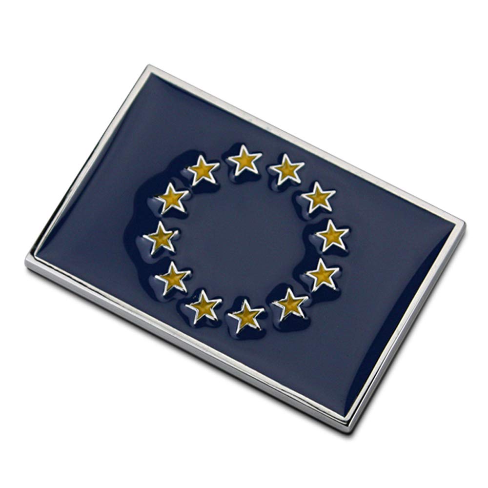 Tcare 1 Stücke 3D Metall UK/US/Deutschland/Frankreich/Italien/Schweden/EU Flagge Auto Side Fender Kofferraum Emblem Abzeichen Aufkleber von Tcare