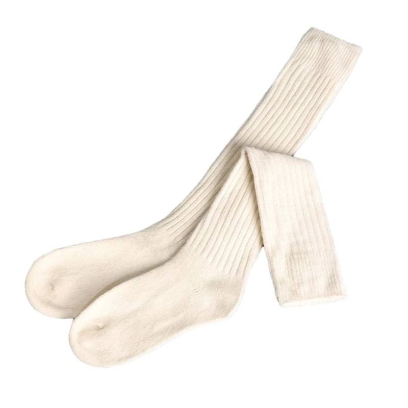 Tdvcpmkk Damen Lange Socken Kaschmir Stiefelsocken Overknee Socken Enge Lässige Baumwolle Overknee Flauschige Lange Kniestrümpfe Stiefelsocken Beinabdeckungen von Tdvcpmkk