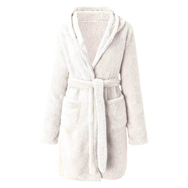 Tdvcpmkk Damen Nachthemd Plüsch Bademantel Dusche Spa Bademantel Robe von Tdvcpmkk