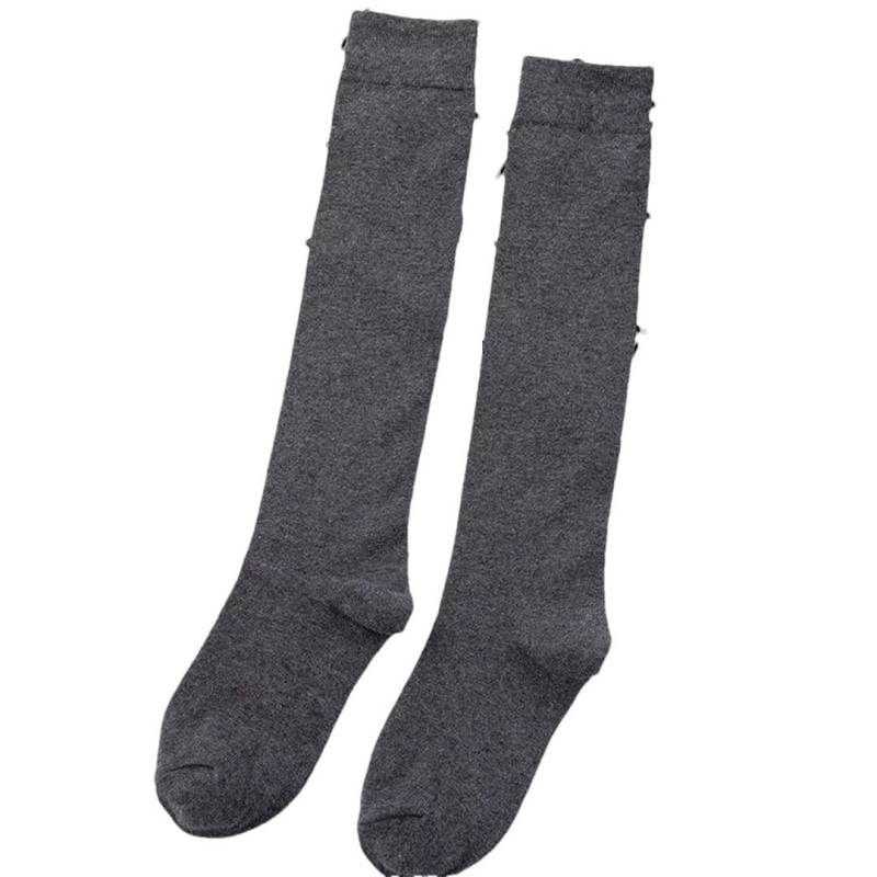 Tdvcpmkk Damen Oberschenkelhohe Socken Gestrickte Kniestrümpfe Overknee Beinwärmer Extra Lang Winterstrümpfe Weihnachtssocken von Tdvcpmkk