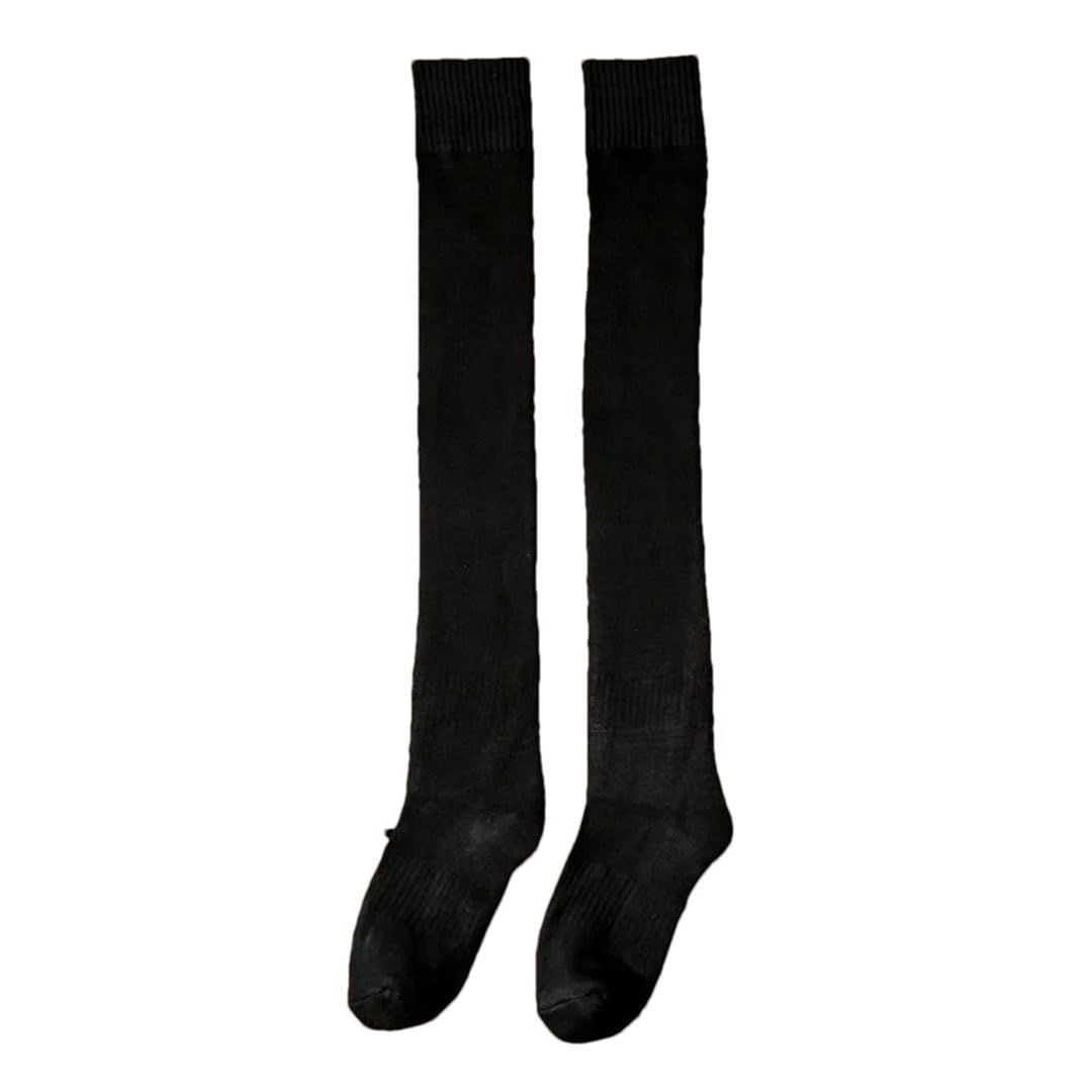 Tdvcpmkk Damen Plüsch Verdickte Strümpfe Winter Warme Mitte Wade Strümpfe Retro Wolle Kaschmir Nahtlose Schneesocken Oberschenkel Socken von Tdvcpmkk